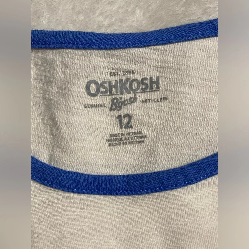Oshkosh B’gosh Girls Long Sleeve Happy Logo